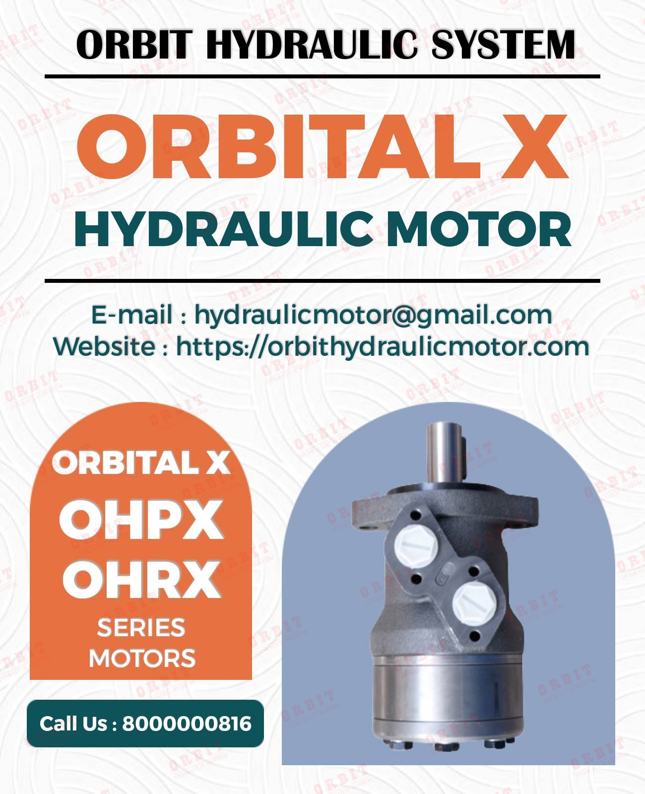 Danfoss OMM OMP OMR OMS Hydraulic Motor OMP X - 50 11186131 White Hydraulic Motor